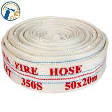 Manguera de incendio de telar circular de PVC de 65 mm de diámetro